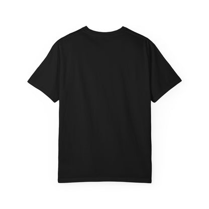 MEME T-Shirt — Dog Portrait with Asian Straw Hat and Chinese Characters